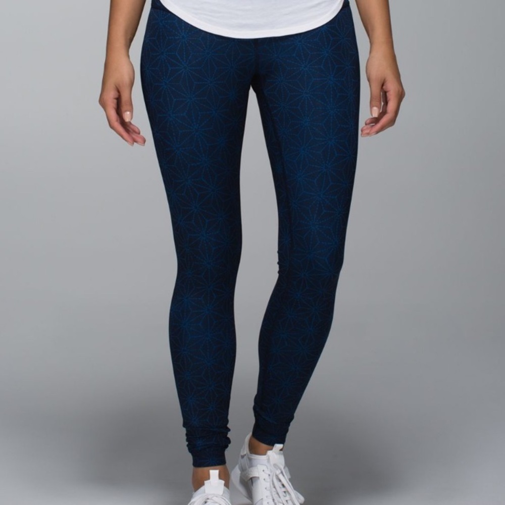 LULULEMON Wunder Under Pant Roll Down Size 6